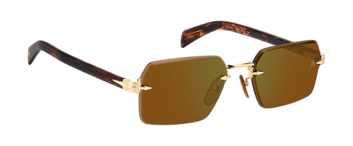 DB 7109/S - Goldbraunes Horn - Grüner Spiegel