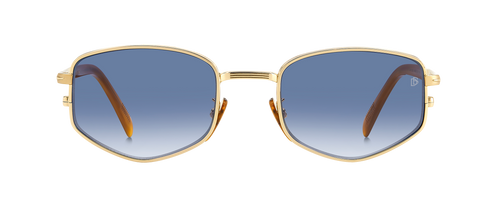 DB 1129/S - Gold Horn - Dk Blue Shaded