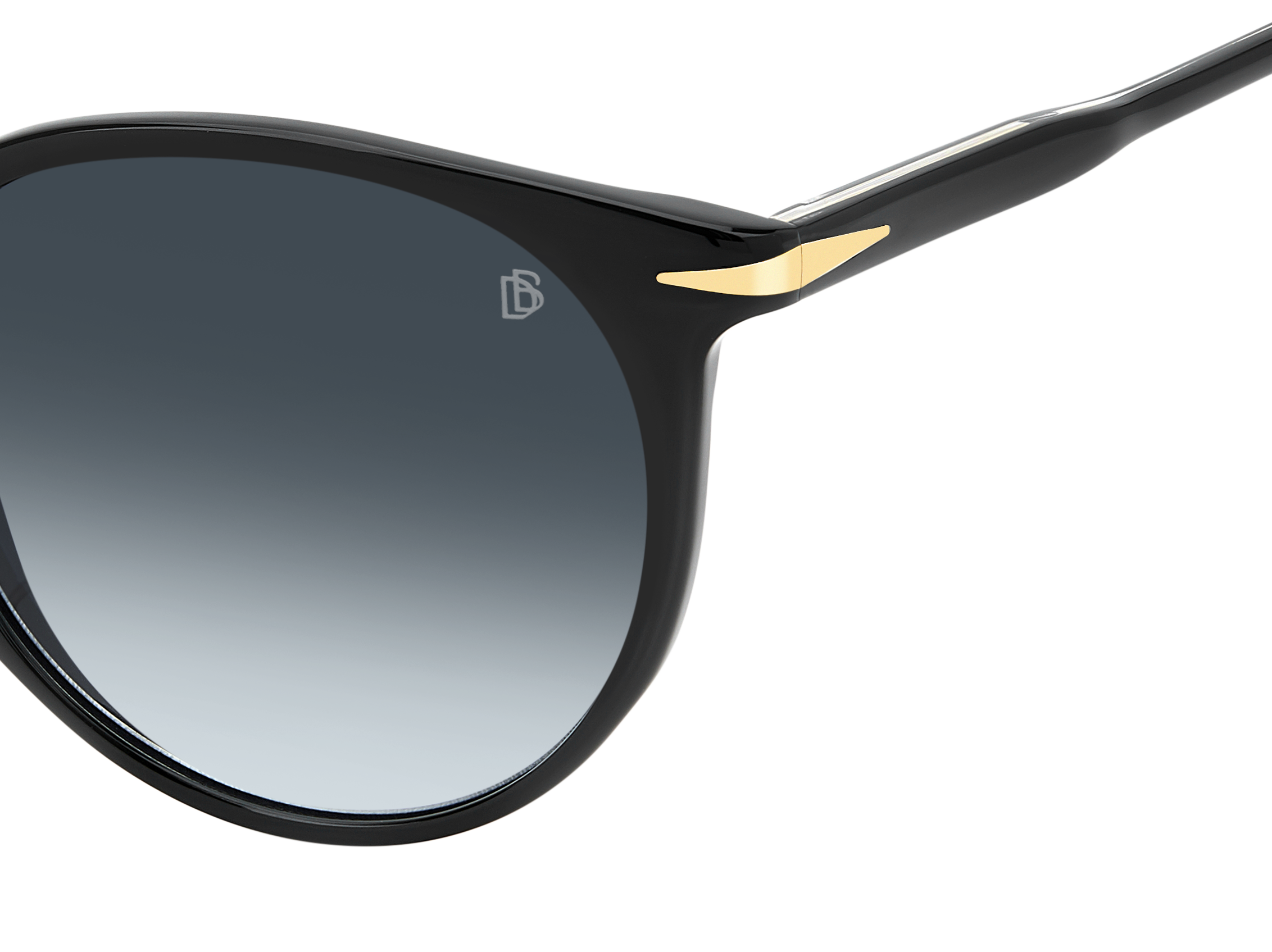 DB 1139/S - Black - Grey Azure – EYEWEAR by DAVID BECKHAM