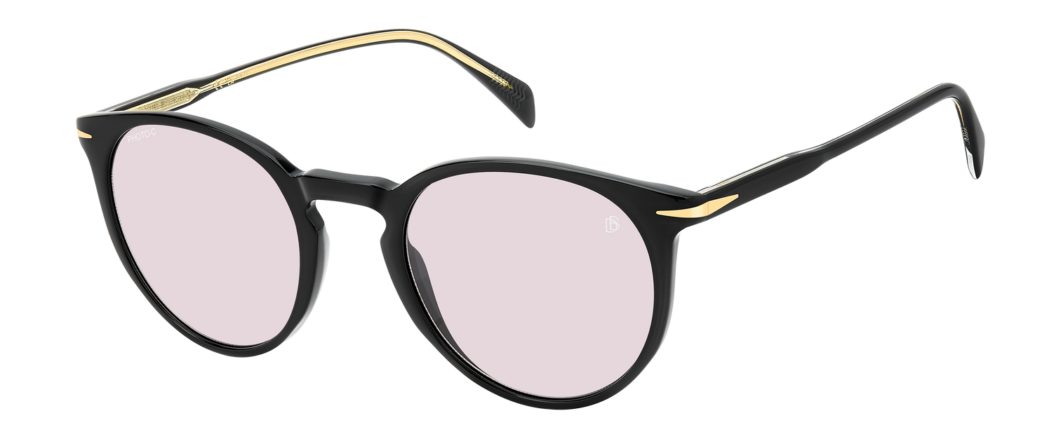 DB 1139/S - Μαύρο - Βιολετί σε γκρι φωτοχρωμικό