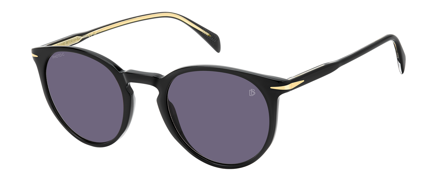 DB 1139/S - Μαύρο - Βιολετί σε γκρι φωτοχρωμικό