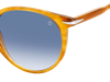 DB 1139/S - Striped Yellow - Dk Blue Shaded