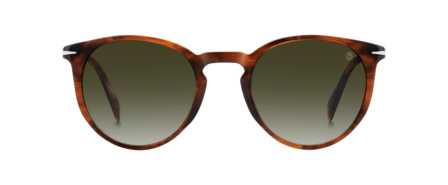 DB 1139/S - Καφέ κέρατο - Πράσινη σκίαση