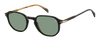 DB 1140/S - Black Striped Brown - Green Lightgreen Antireflex