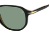 DB 1140/S - Black Striped Brown - Green Lightgreen Antireflex