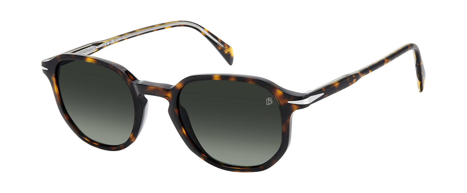 DB 1140/S - Havana - Green Shaded Polarized