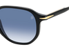 DB 1140/S - Black - Dk Blue Shaded