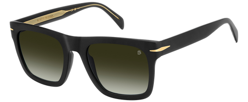 DB 7000/S FLAT - Matte Black - Green Shaded