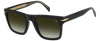 DB 7000/S FLAT - Matte Black - Green Shaded