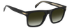 DB 7000/S FLAT - Matte Black - Green Shaded