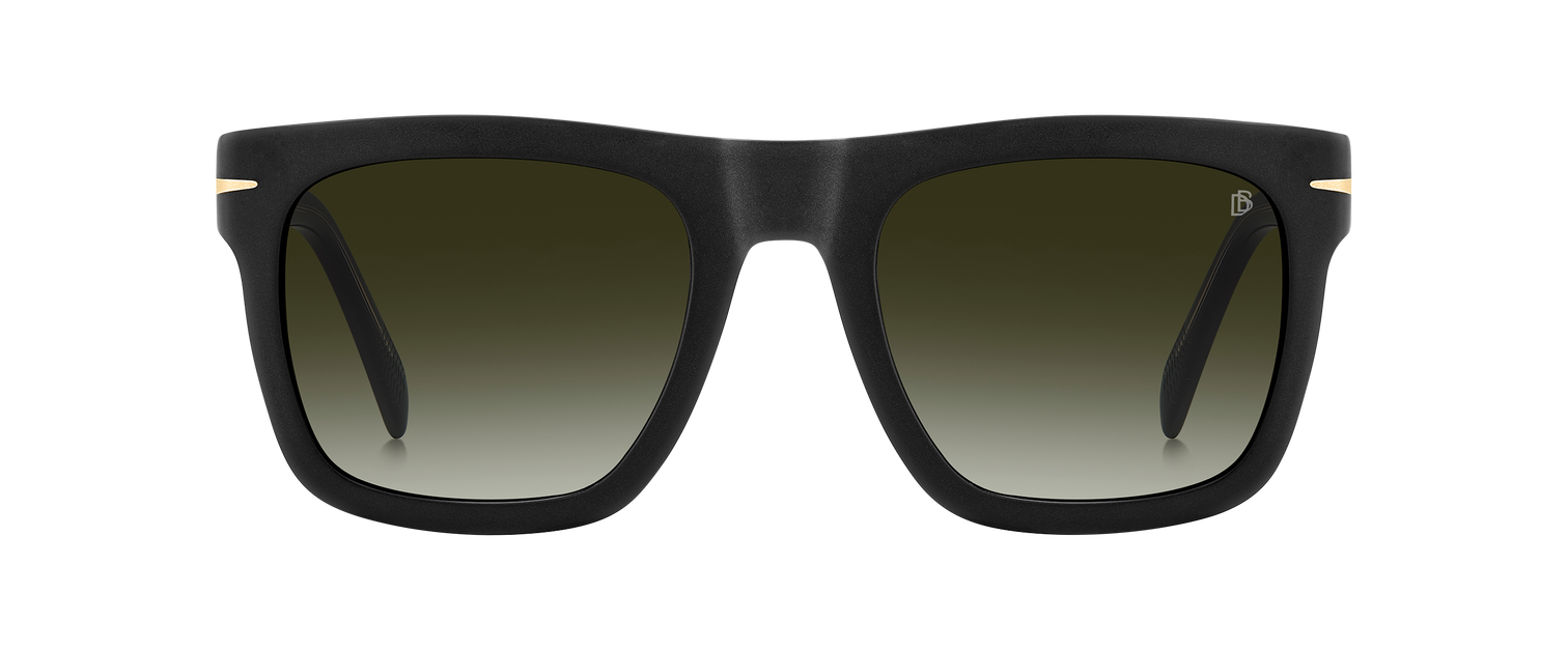 DB 7000/S FLAT - Matte Black - Green Shaded