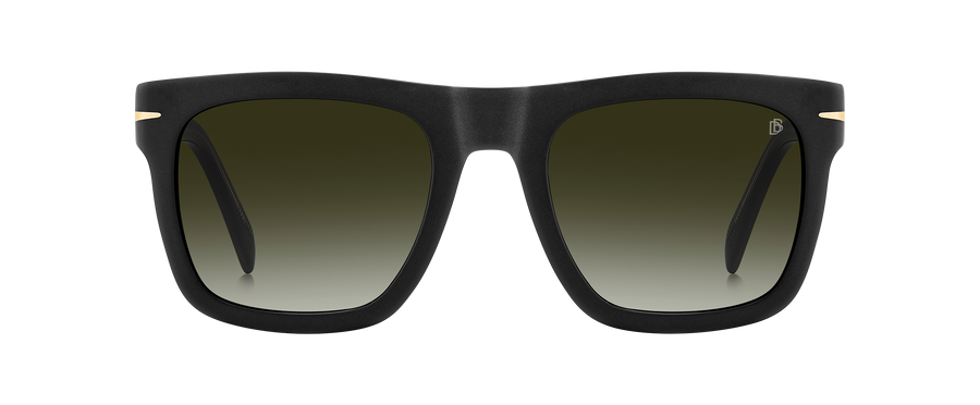 DB 7000/S FLAT - Matte Black - Green Shaded