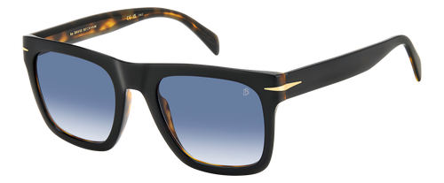 DB 7000/S FLAT - Schwarz Havanna - Dunkelblau schattiert