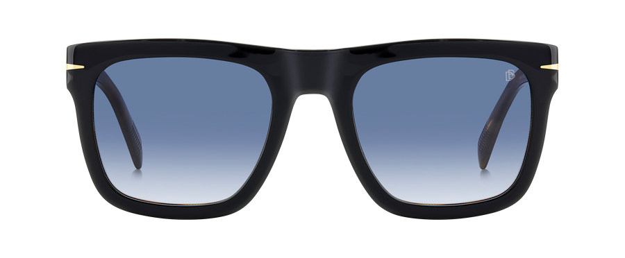 DB 7000/S FLAT - Black Havana - Dk Blue Shaded