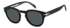 DB 7041/S FLAT - Black Crystal - Grey