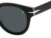 DB 7041/S FLAT - Black Crystal - Grey