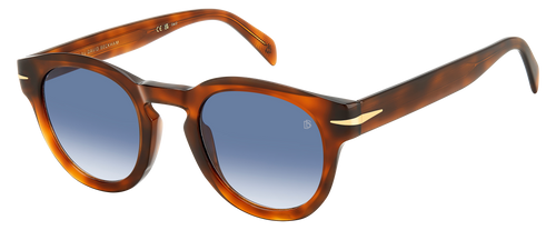 DB 7041/S FLAT - Braun-Havanna - Dunkelblau schattiert