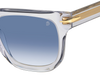 DB 7118/S - Grigio cristallo - Blu scuro sfumato