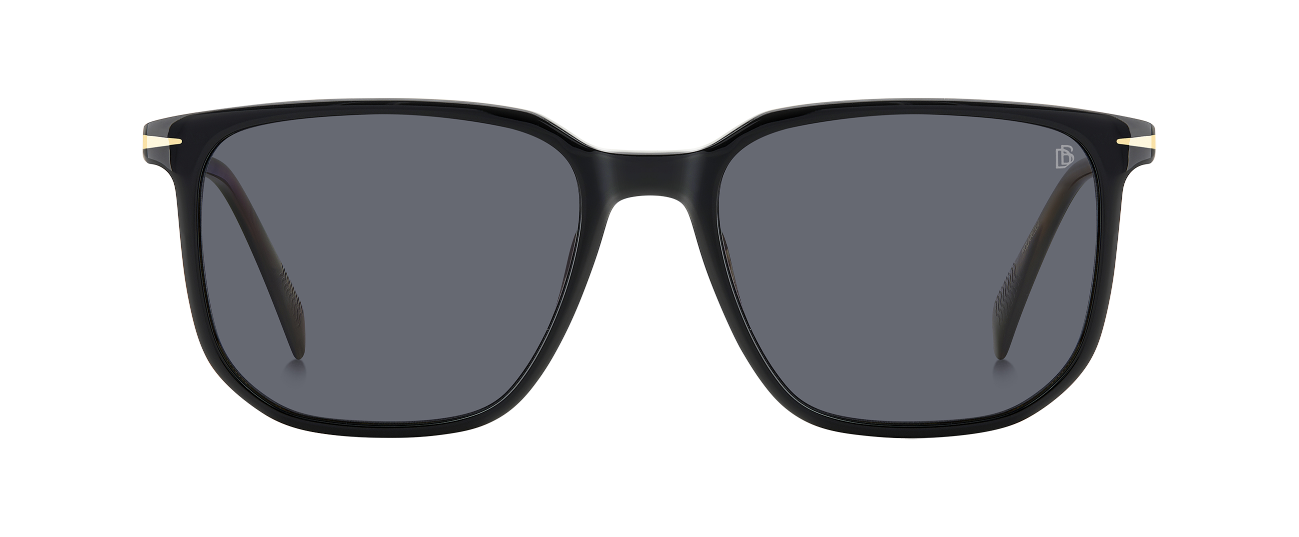 DB 1141/S - Black Striped Brown - Grey Polarized – EYEWEAR by