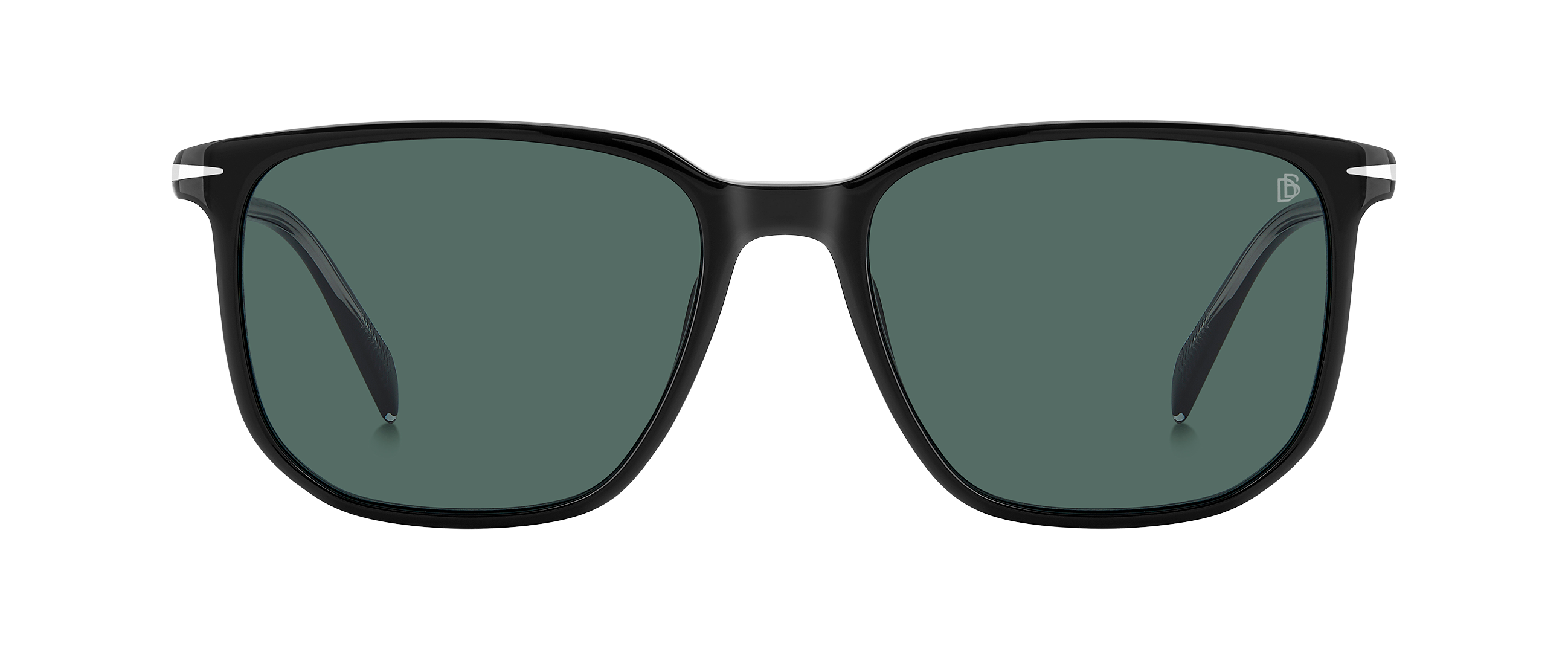 DB 1141/S - Black - Green - 206611 – EYEWEAR by DAVID BECKHAM