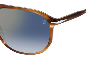 DB 1159/S - Brown Horn - Blue Mirror Antireflex