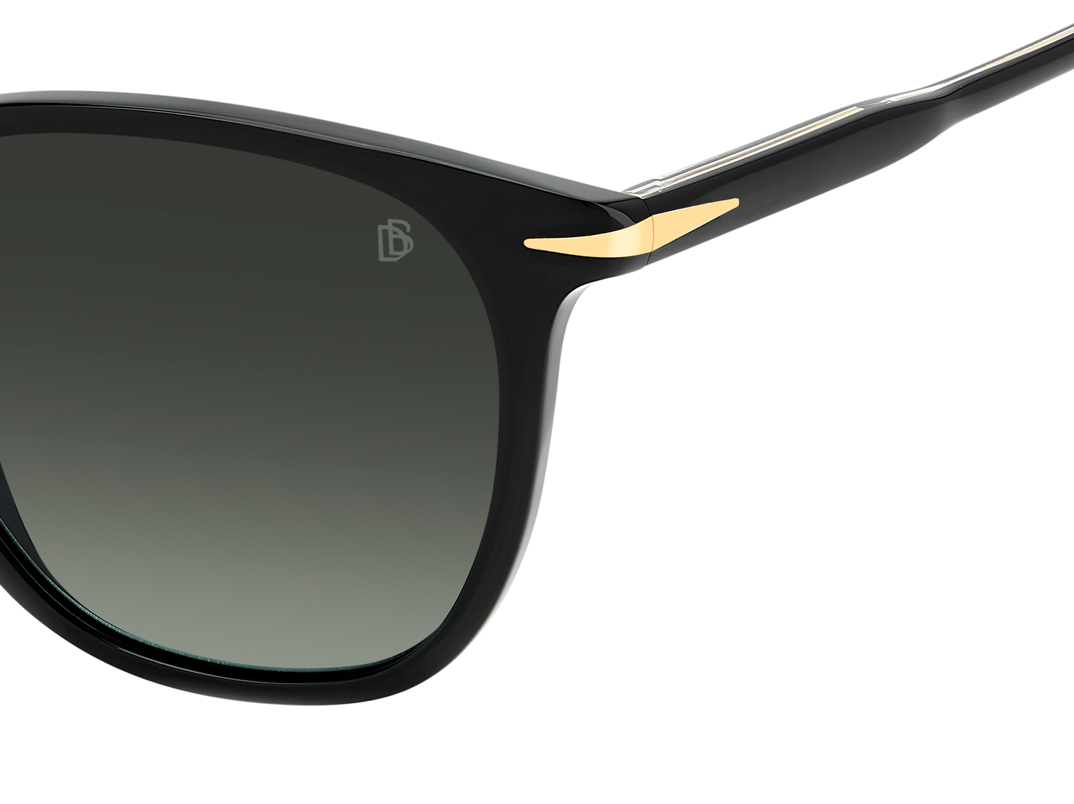 DB 1160/S - Schwarz - Grün schattiert Polarisiert