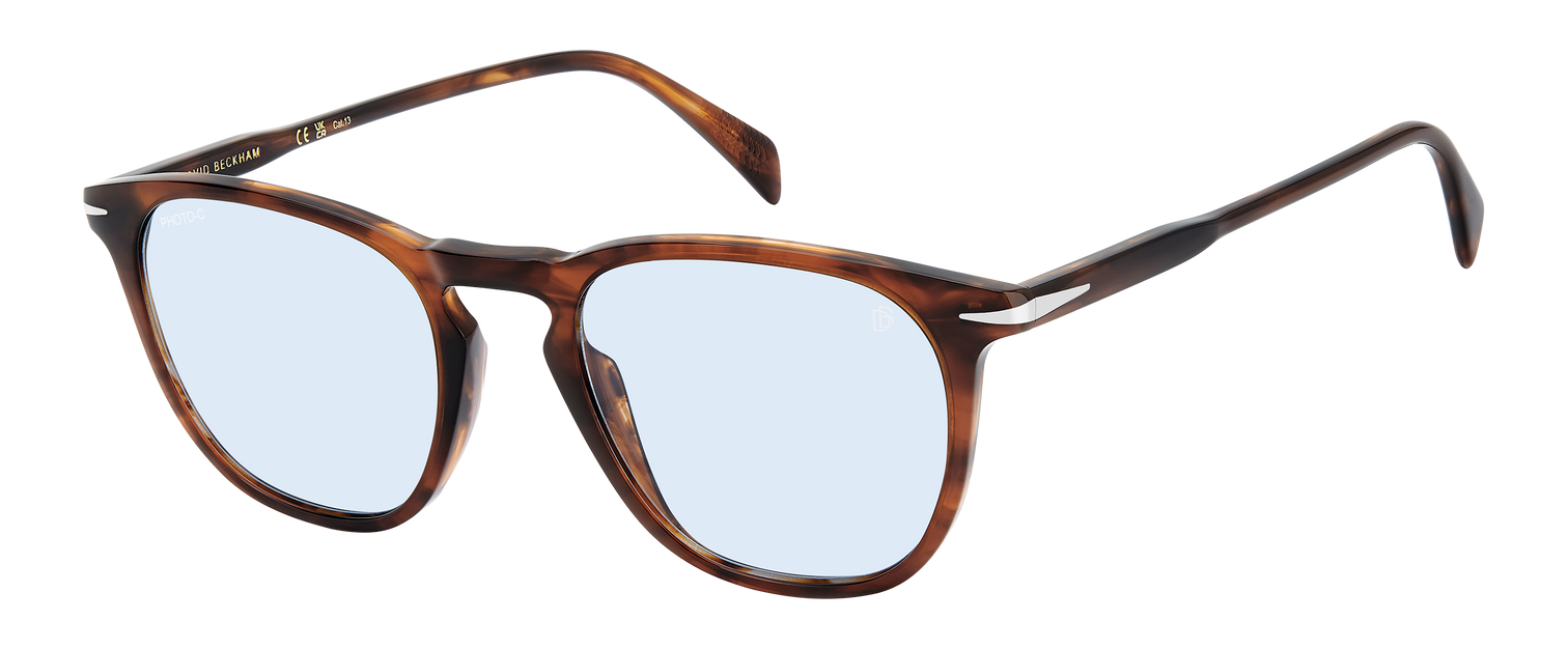 DB 1160/S - Brown Horn - Azure Photocromatic