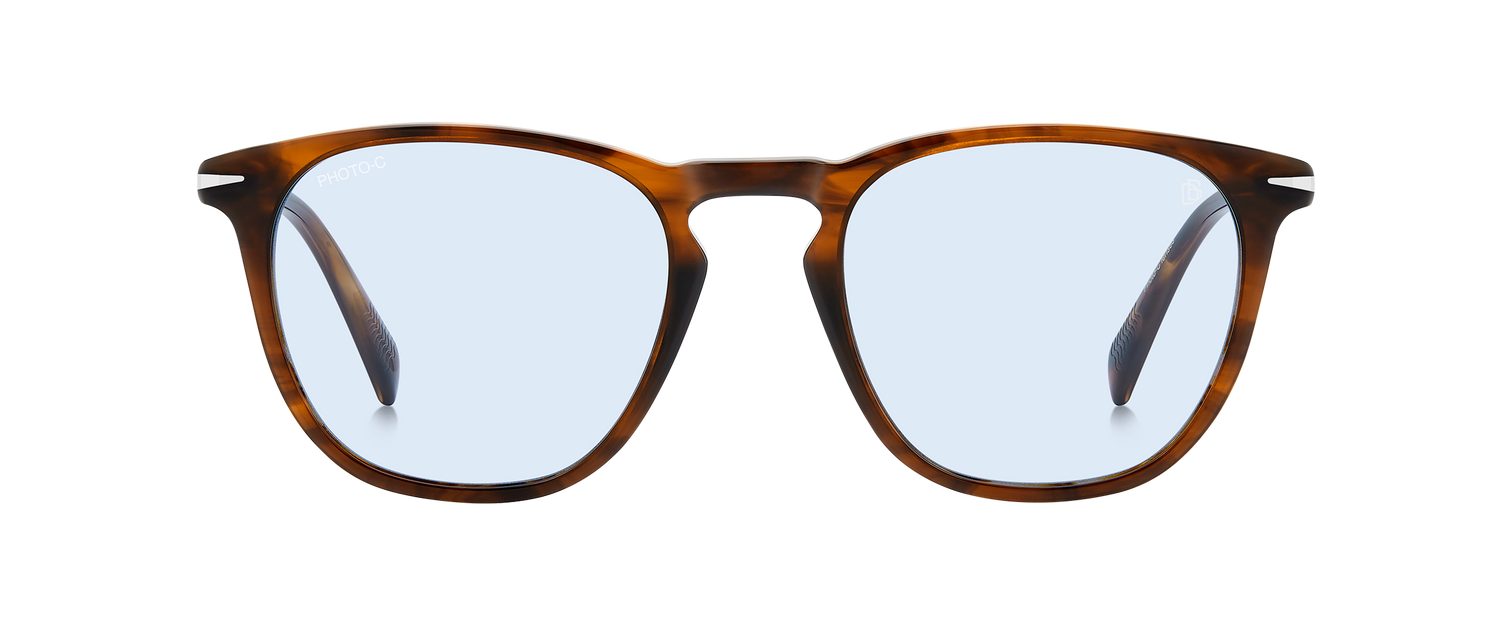 DB 1160/S - Brown Horn - Azure Photocromatic