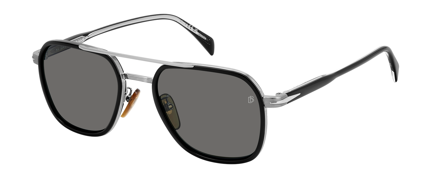 DB 1161/S - Black Ruthenium - Grey Polarized