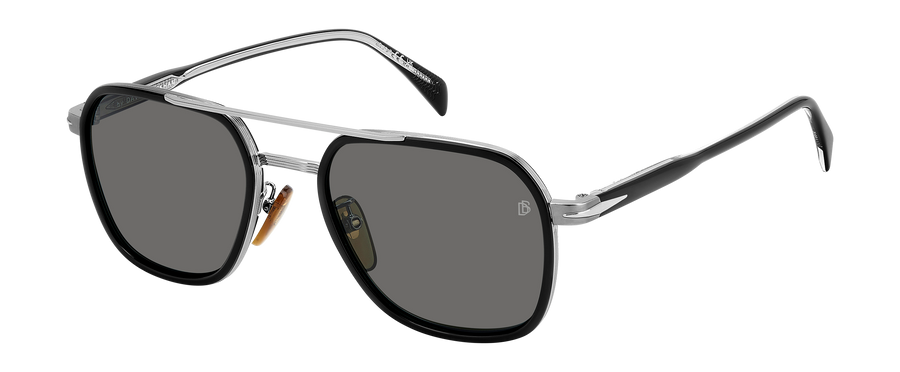 DB 1161/S - Black Ruthenium - Grey Polarized