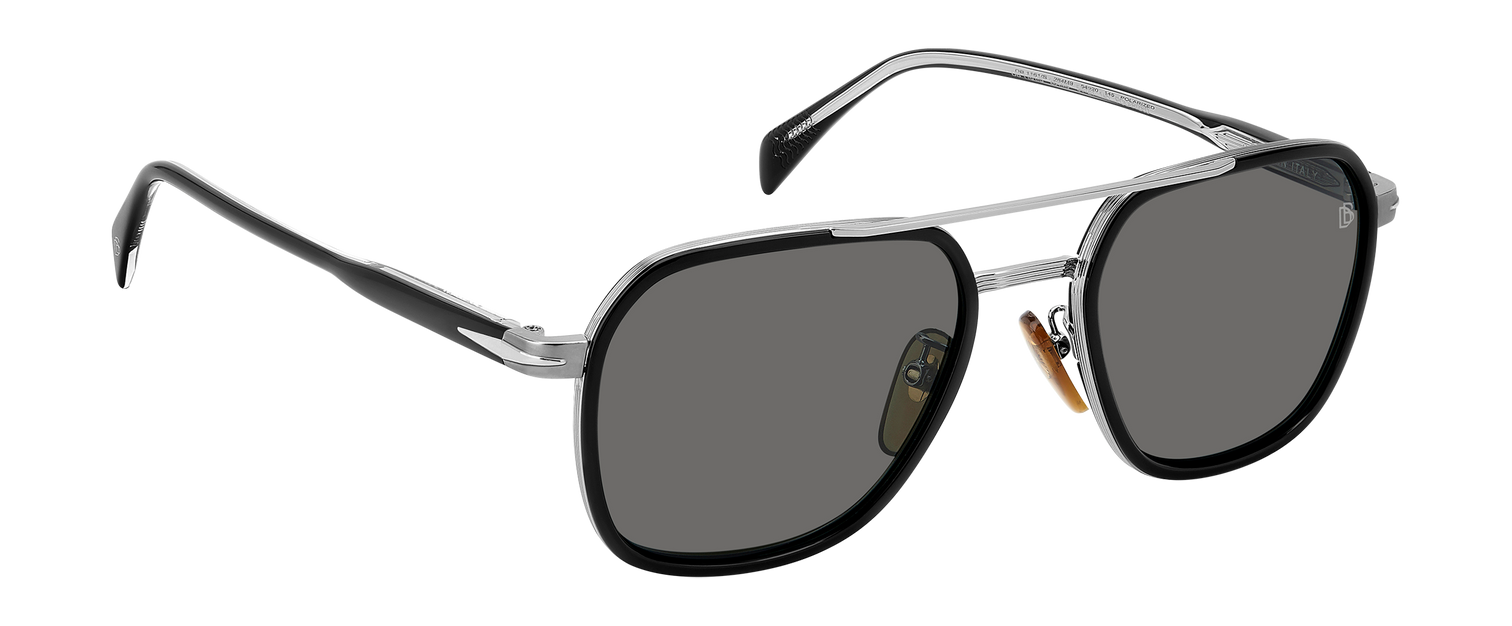 DB 1161/S - Black Ruthenium - Grey Polarized