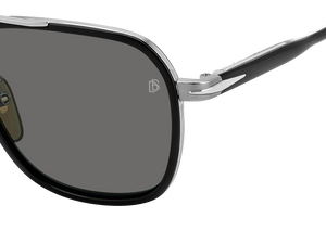 DB 1161/S - Black Ruthenium - Grey Polarized