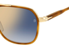 DB 1161/S - Marrone Avana Oro - Specchio d'oro sfumato blu
