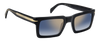 DB 7126/S - Or noir - Miroir or nuancé bleu