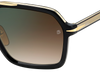 DB 7128/S - Oro nero - Specchio verde sfumato marrone