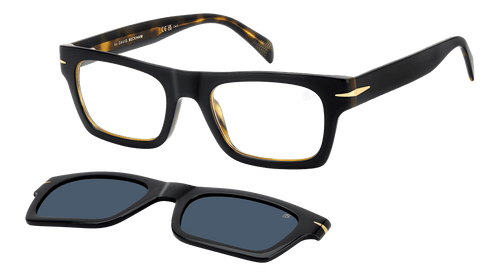 DB 7129/CS - Black Havana - Blue Polarized