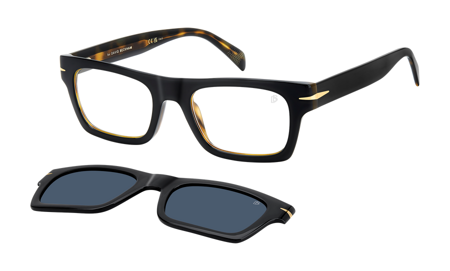 DB 7129/CS - Black Havana - Blue Polarized