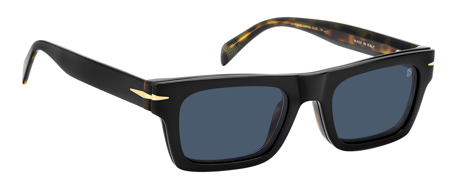 DB 7129/CS - Black Havana - Blue Polarized