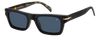 DB 7129/CS - Noir Havane - Bleu Polaris&eacute;