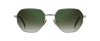 DB 1162/F/S - Ruthenium - Green Shaded Green Mirror