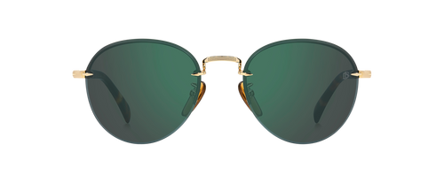DB 1173/S - Gold Havana - Green Mirror