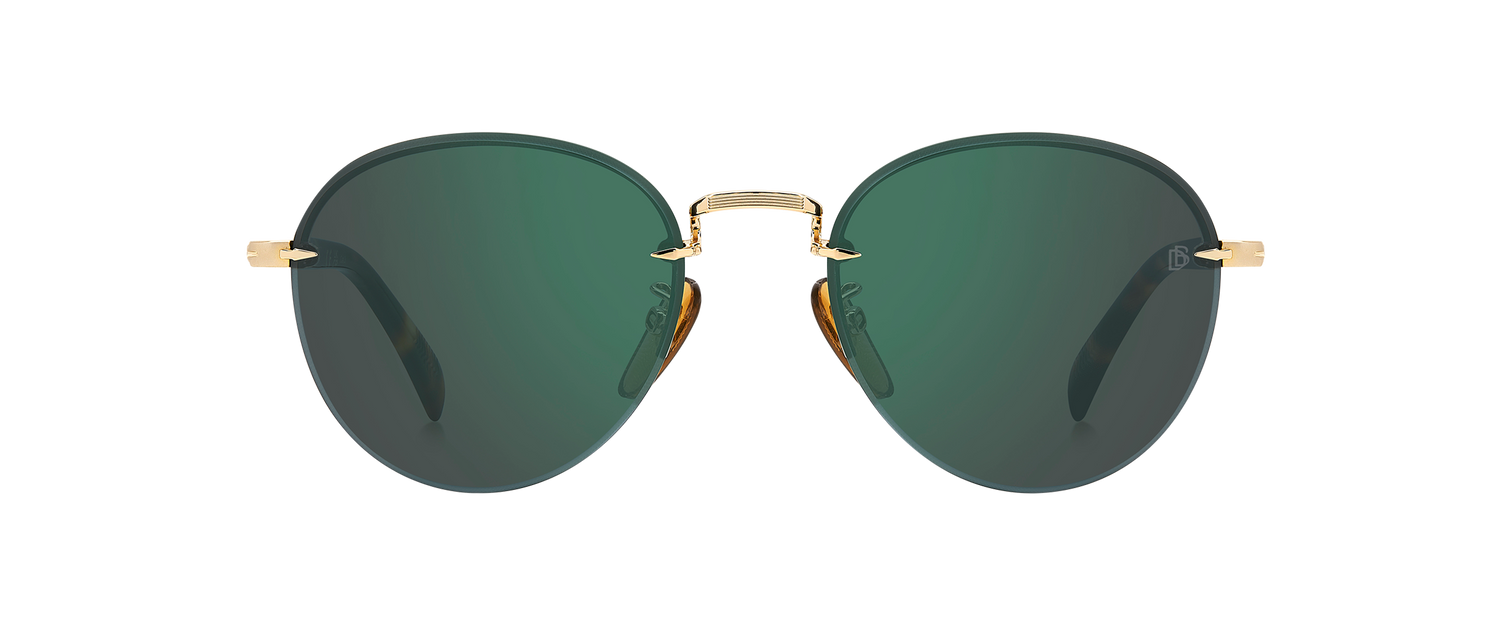 DB 1173/S - Gold Havana - Green Mirror