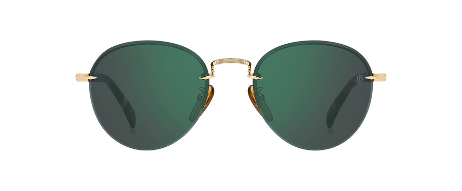 DB 1173/S - Gold Havana - Green Mirror