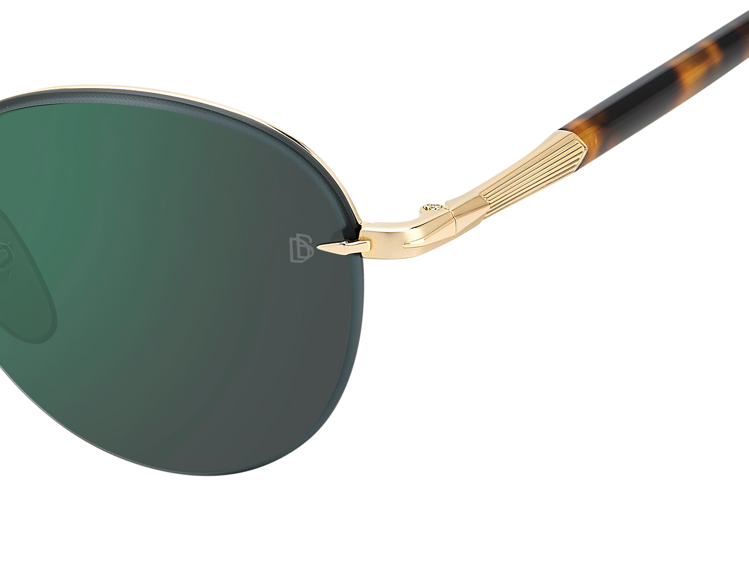 DB 1173/S - Gold Havana - Green Mirror