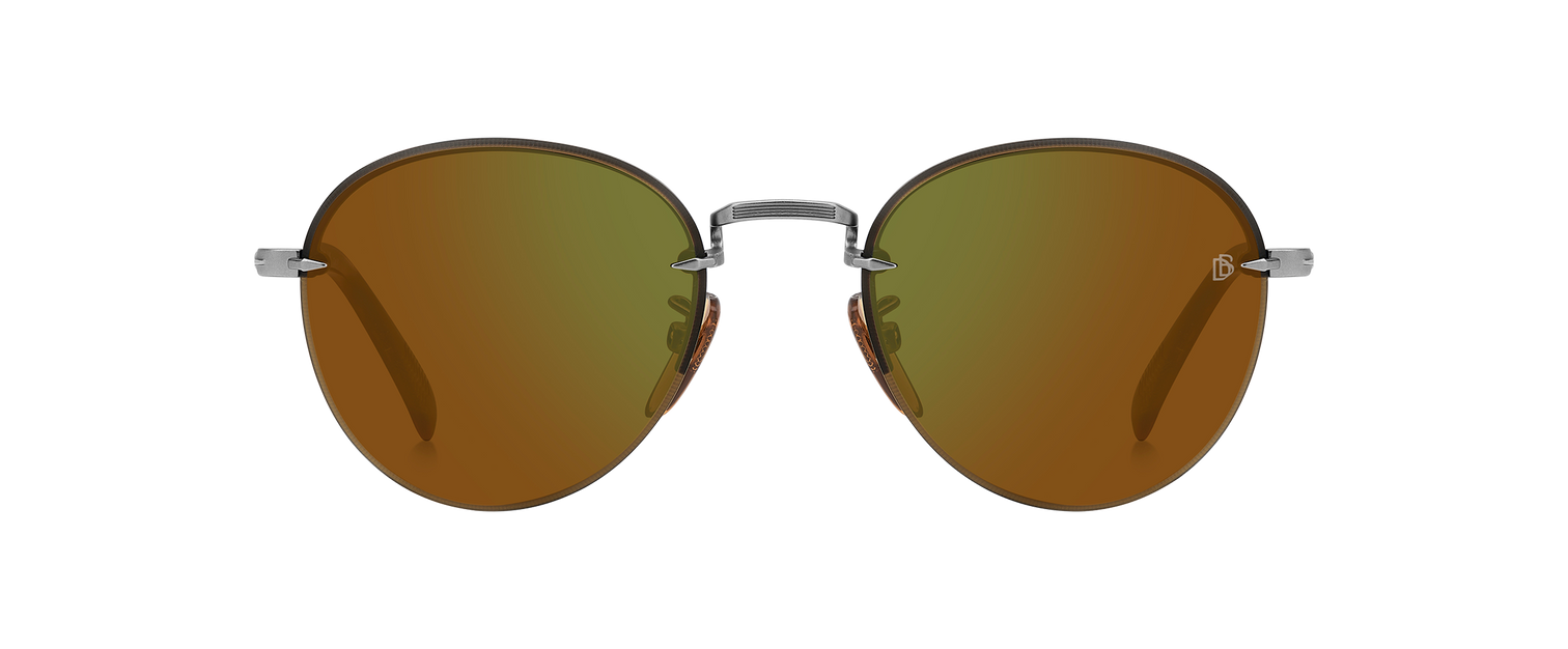 DB 1173/S - Matte Ruthenium Havana - Green Mirror