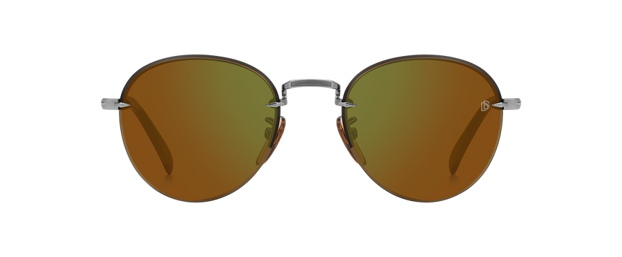 DB 1173/S - Matte Ruthenium Havana - Green Mirror