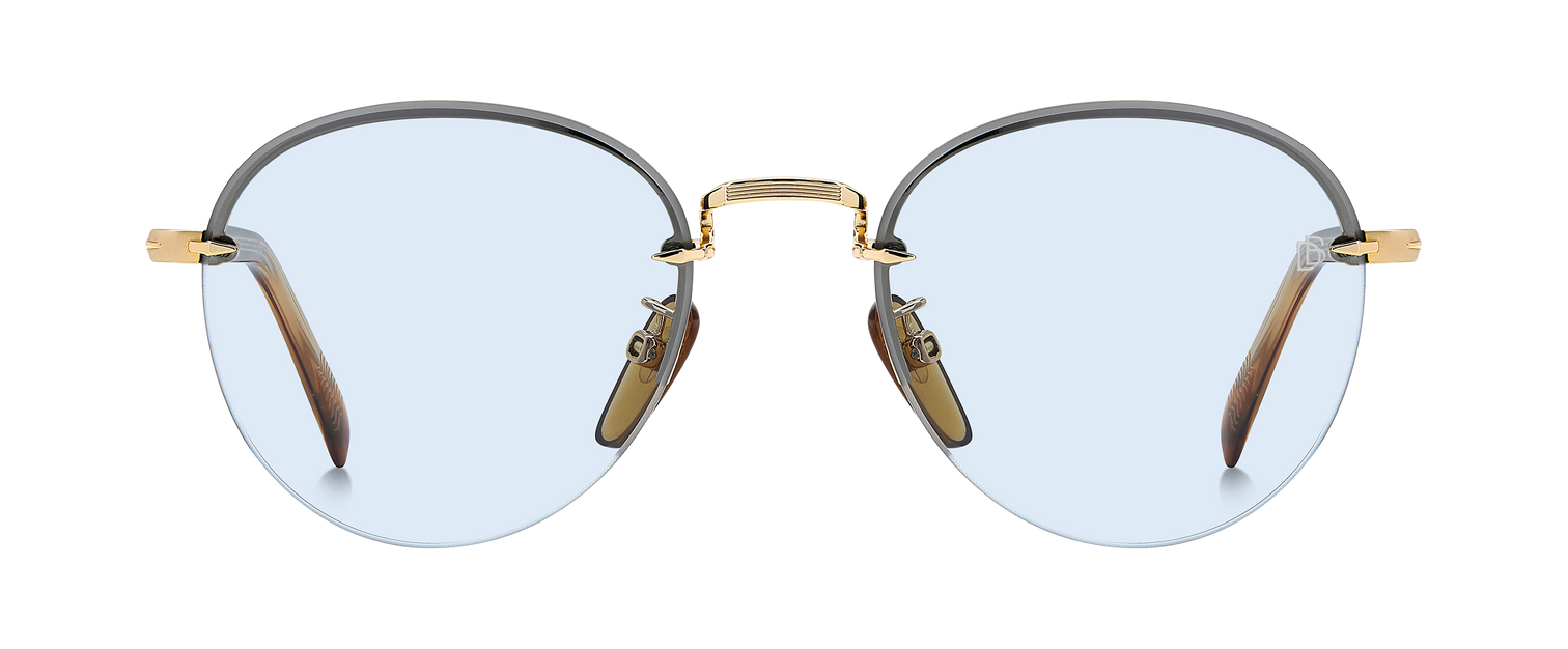 DB 1173/S - Gold Brown Horn - Azure Photocromatic