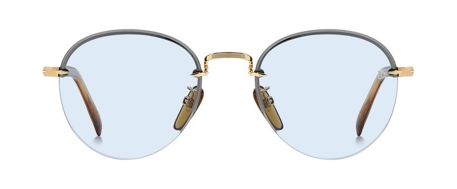 DB 1173/S - Gold Brown Horn - Azure Photocromatic