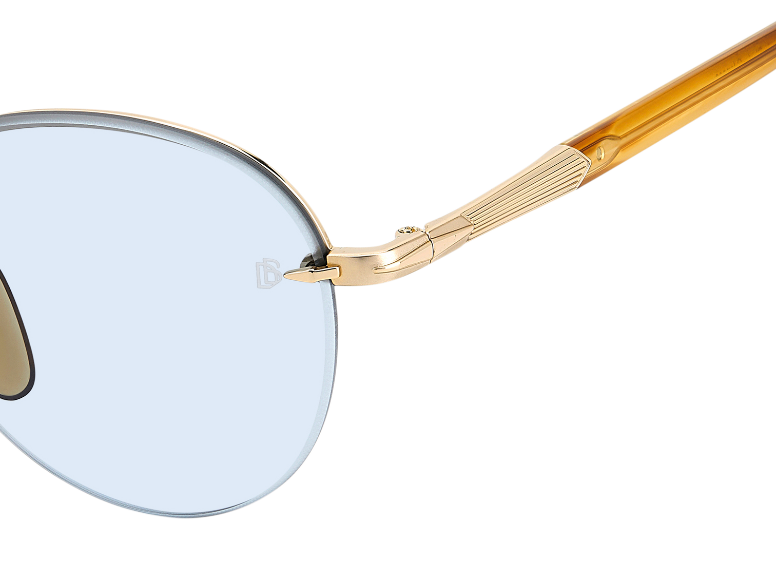 DB 1173/S - Gold Brown Horn - Azure Photocromatic