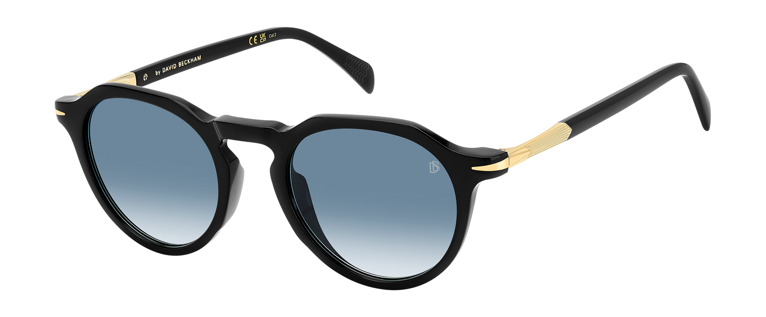 DB 1171/S - Black Gold - Dk Blue Shaded